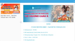 Khuyến mãi và ưu đãi tại VF555.con